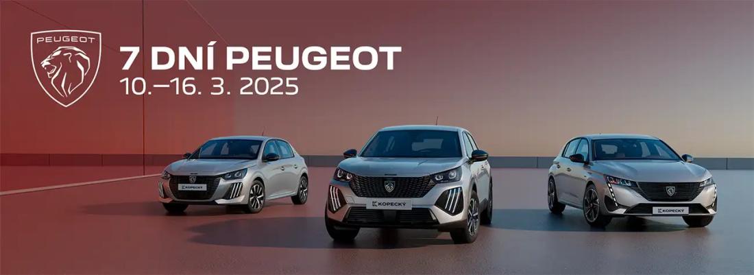 7 DNÍ PEUGEOT