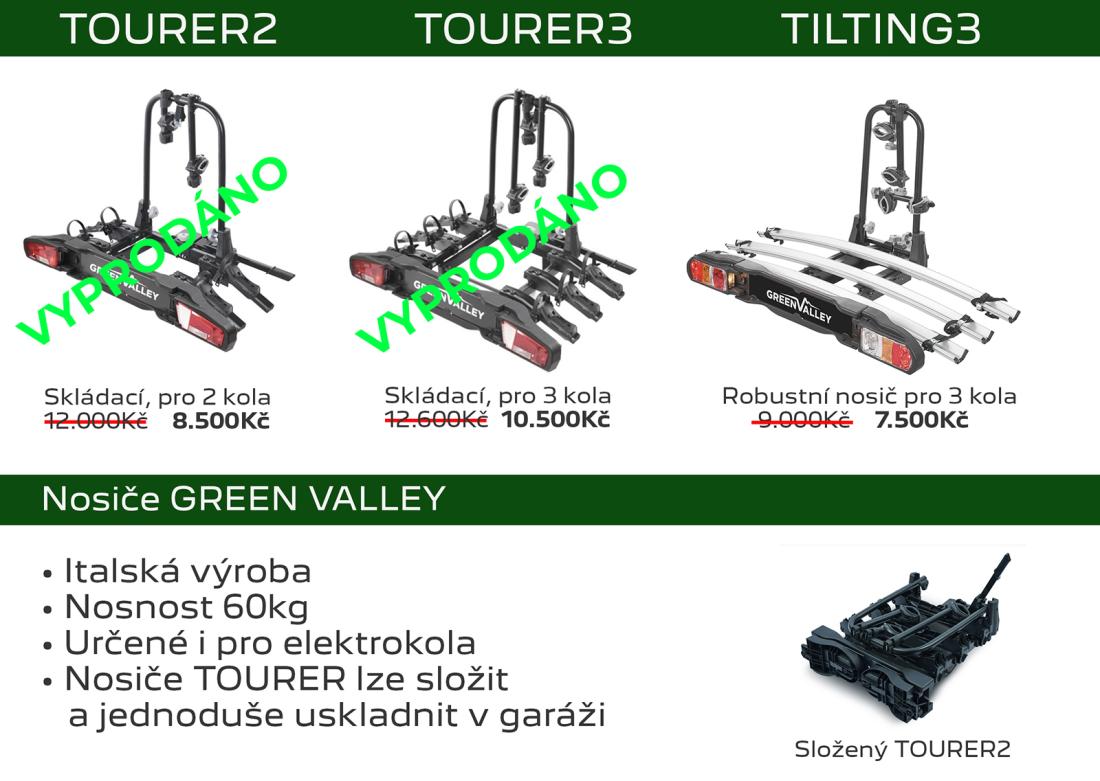 GREEN VALLES,NOSIČ NA KOLA