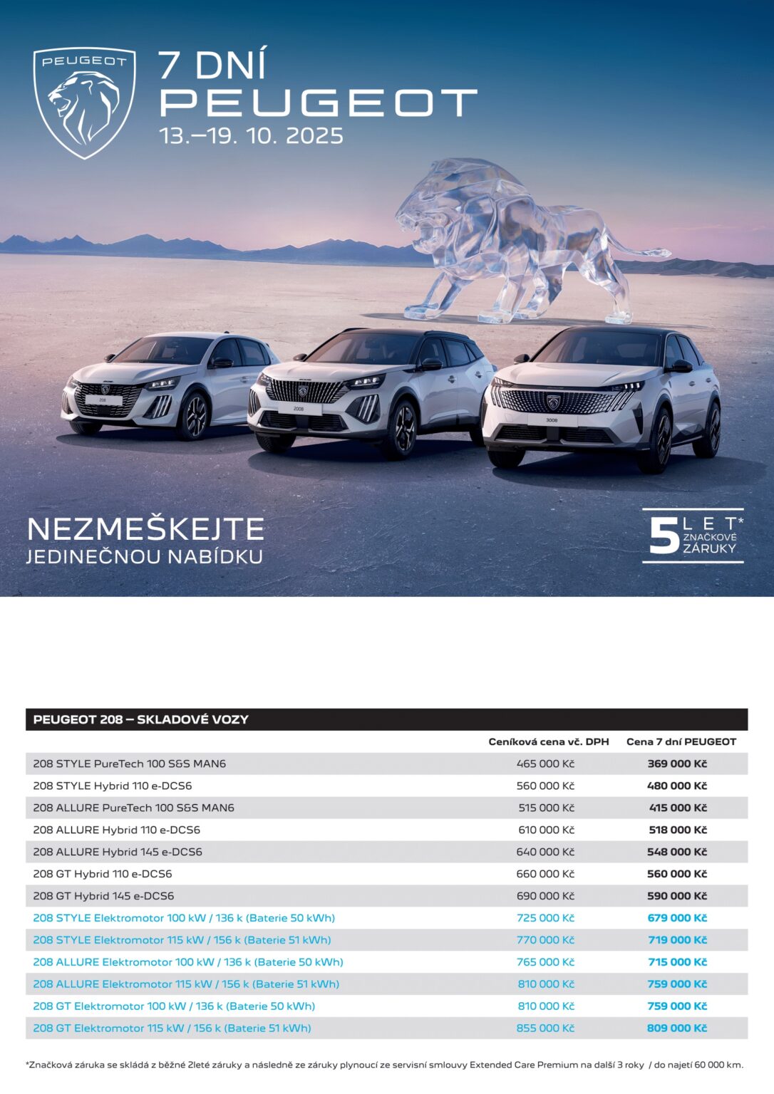 7 dní peugeot, peugeot-plzen